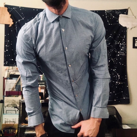 calvin klein extreme slim fit shirt